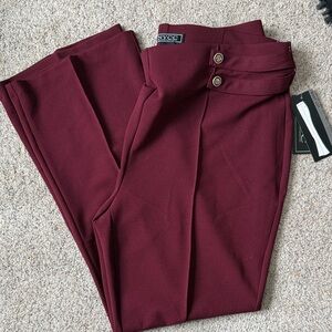 NYC Women’s Deep Red Dress Pants